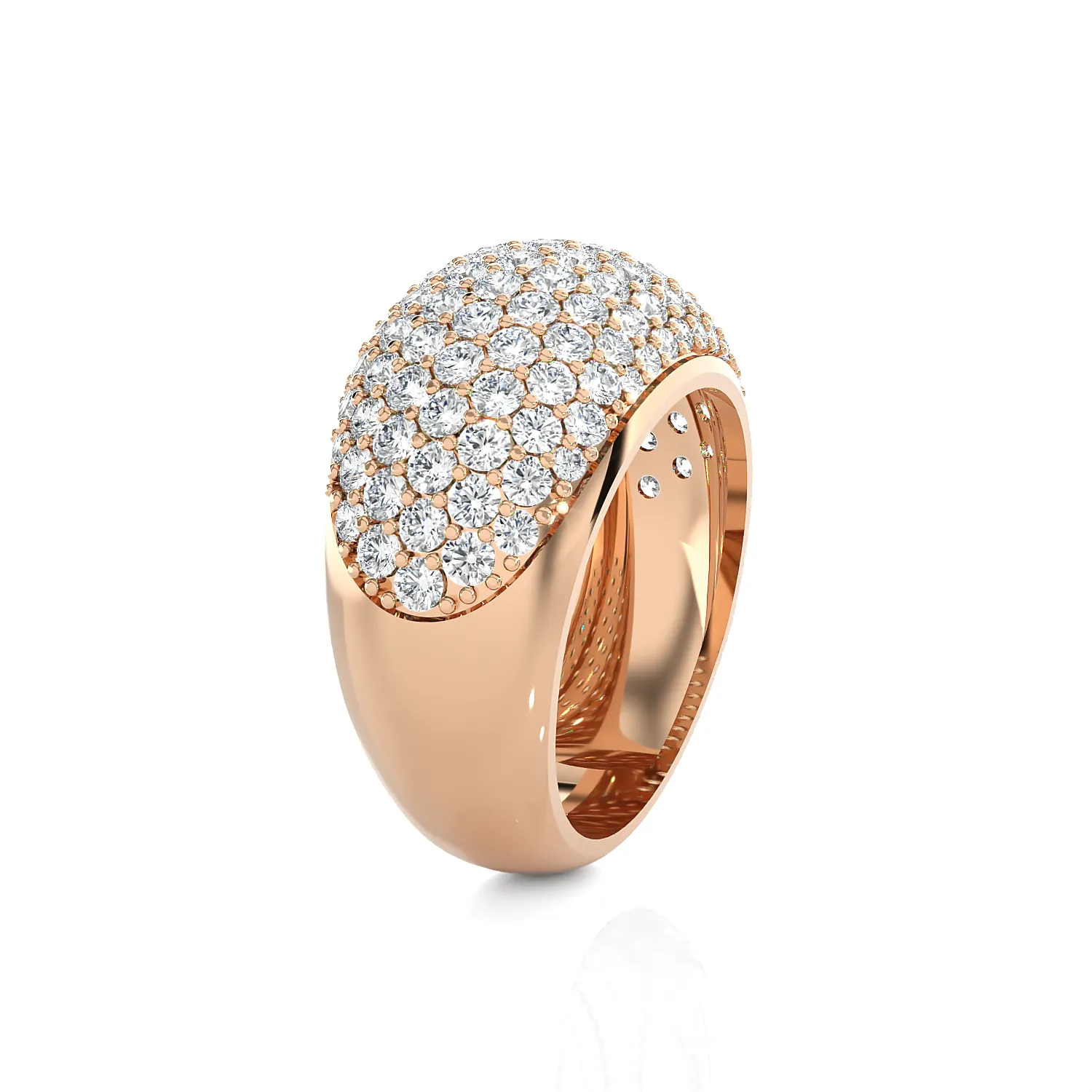 1 1/2 ctw Round Lab Grown Diamond Ring