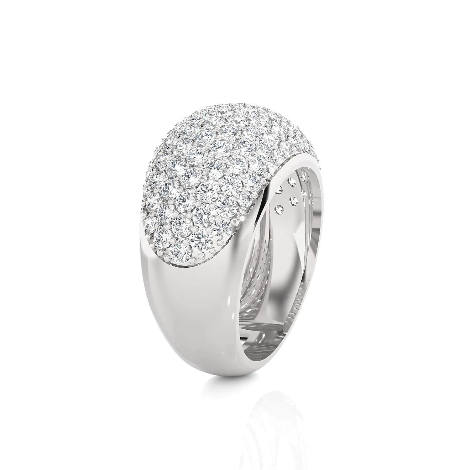 1 1/2 ctw Round Lab Grown Diamond Ring