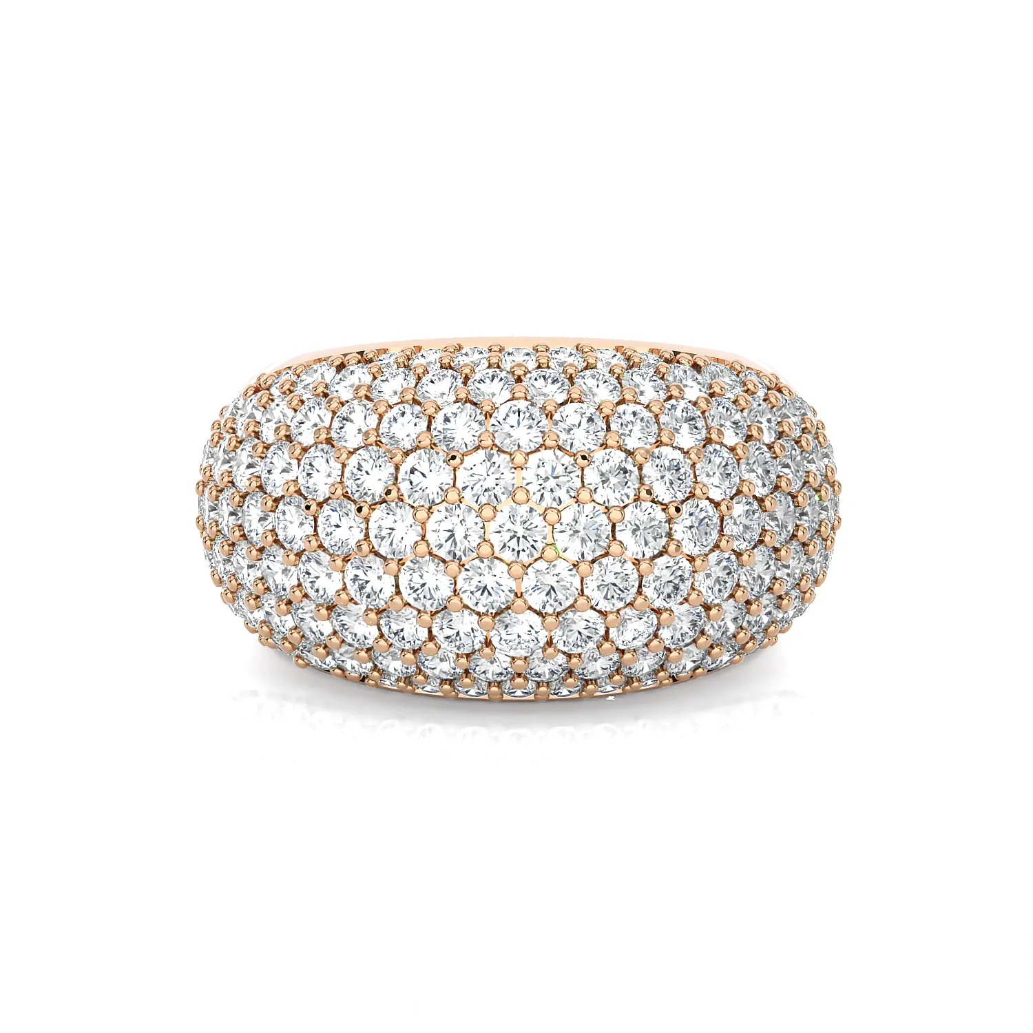 1 1/2 ctw Round Lab Grown Diamond Ring