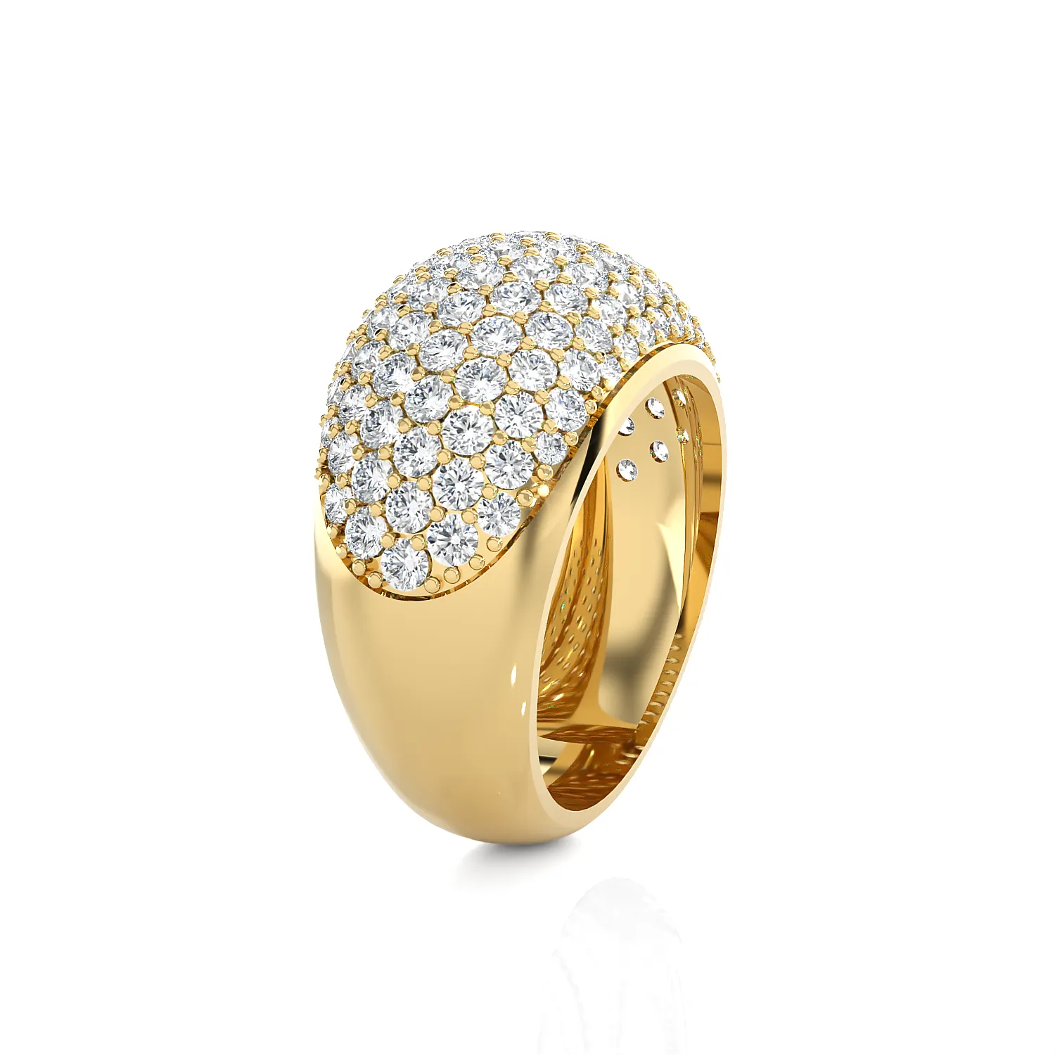 1 1/2 ctw Round Lab Grown Diamond Ring