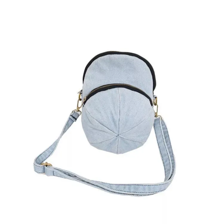 3d denim hat cap fashion handbag
