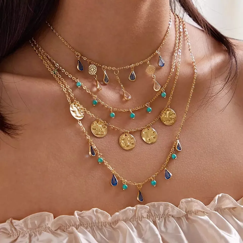 4 Layered Stunning Necklace