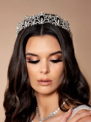 ADARA Swarovski Luxurious Bridal Headpiece