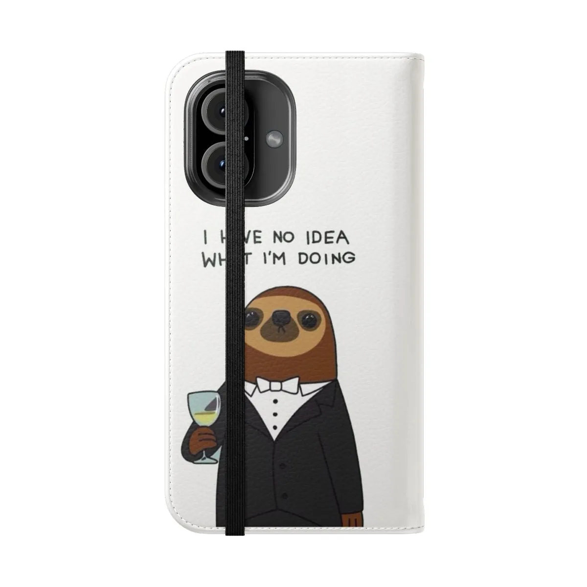 Adorable Sloth Flip Phone Case for Animal Lovers