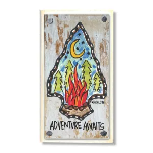 Adventure Awaits Happy Block