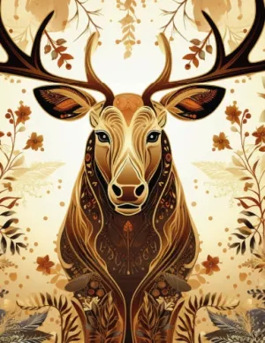 Aesthetic Notebook - Gilded Moose