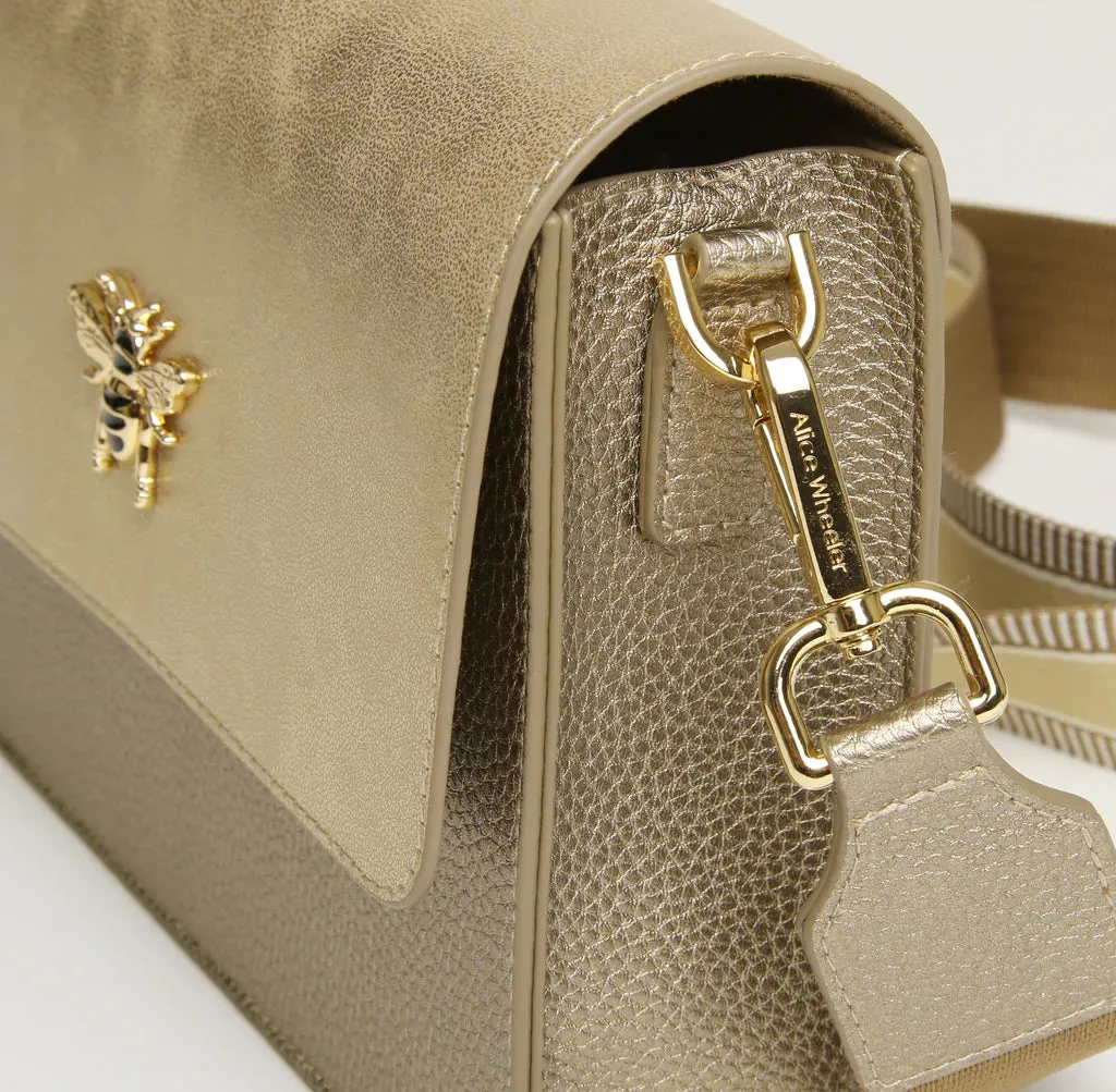 Alice Wheeler Highbury Crossbody Bag - Bronze