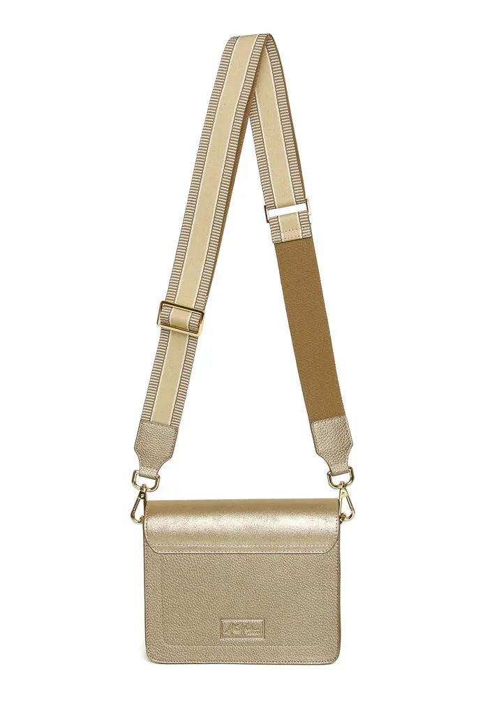 Alice Wheeler Highbury Crossbody Bag - Bronze