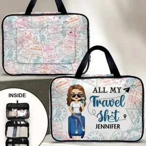All My Travel Stuff - Personalized Toiletry Bag