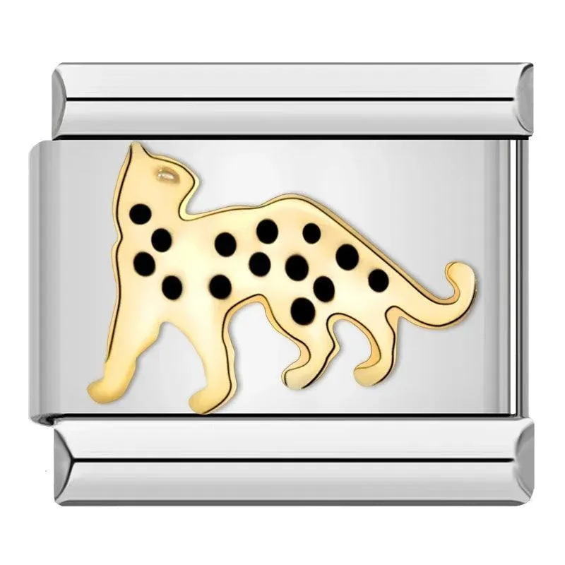 Animal Lover's Stainless Steel Bracelet: Express Your Unique Style with Charming Animal Links!