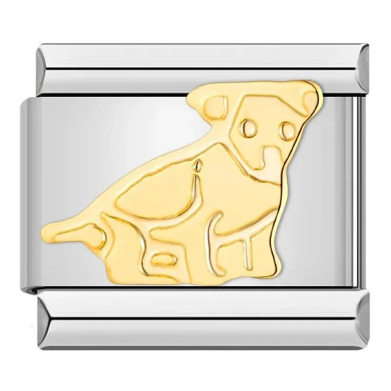 Animal Lover's Stainless Steel Bracelet: Express Your Unique Style with Charming Animal Links!