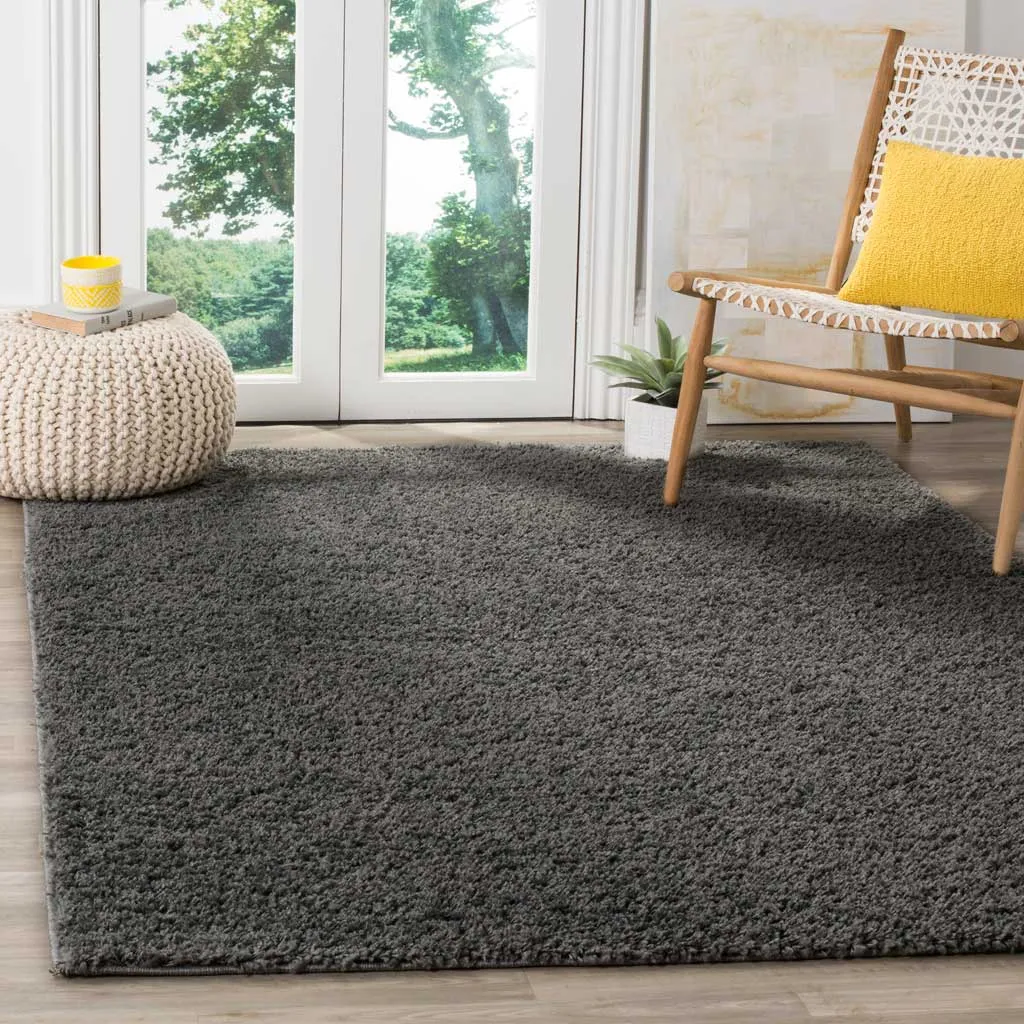 Arizona Shag Dark Gray Area Rug