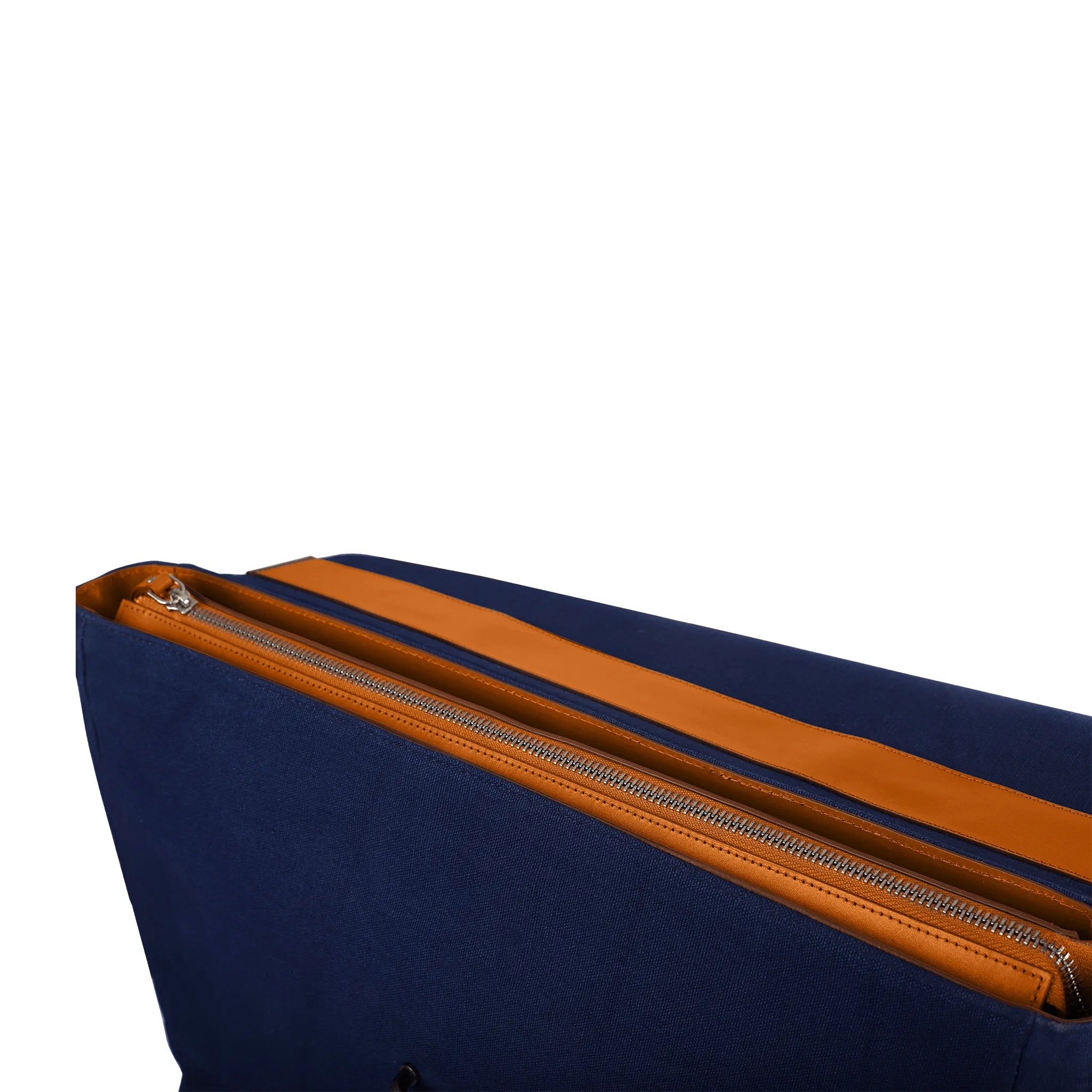 Astrid Briefcase - Cognac Blue