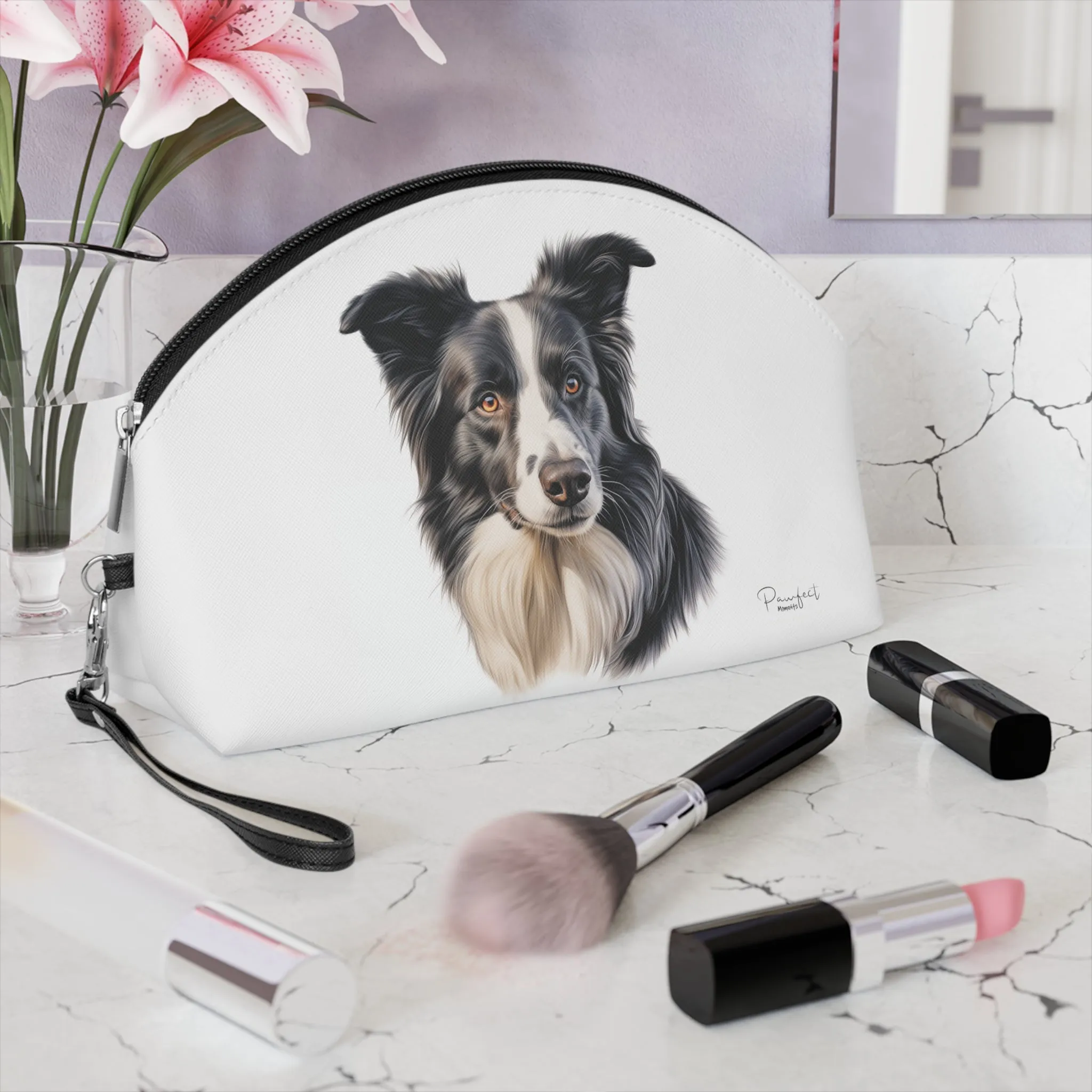 Australian Shepherd Makeup Bag