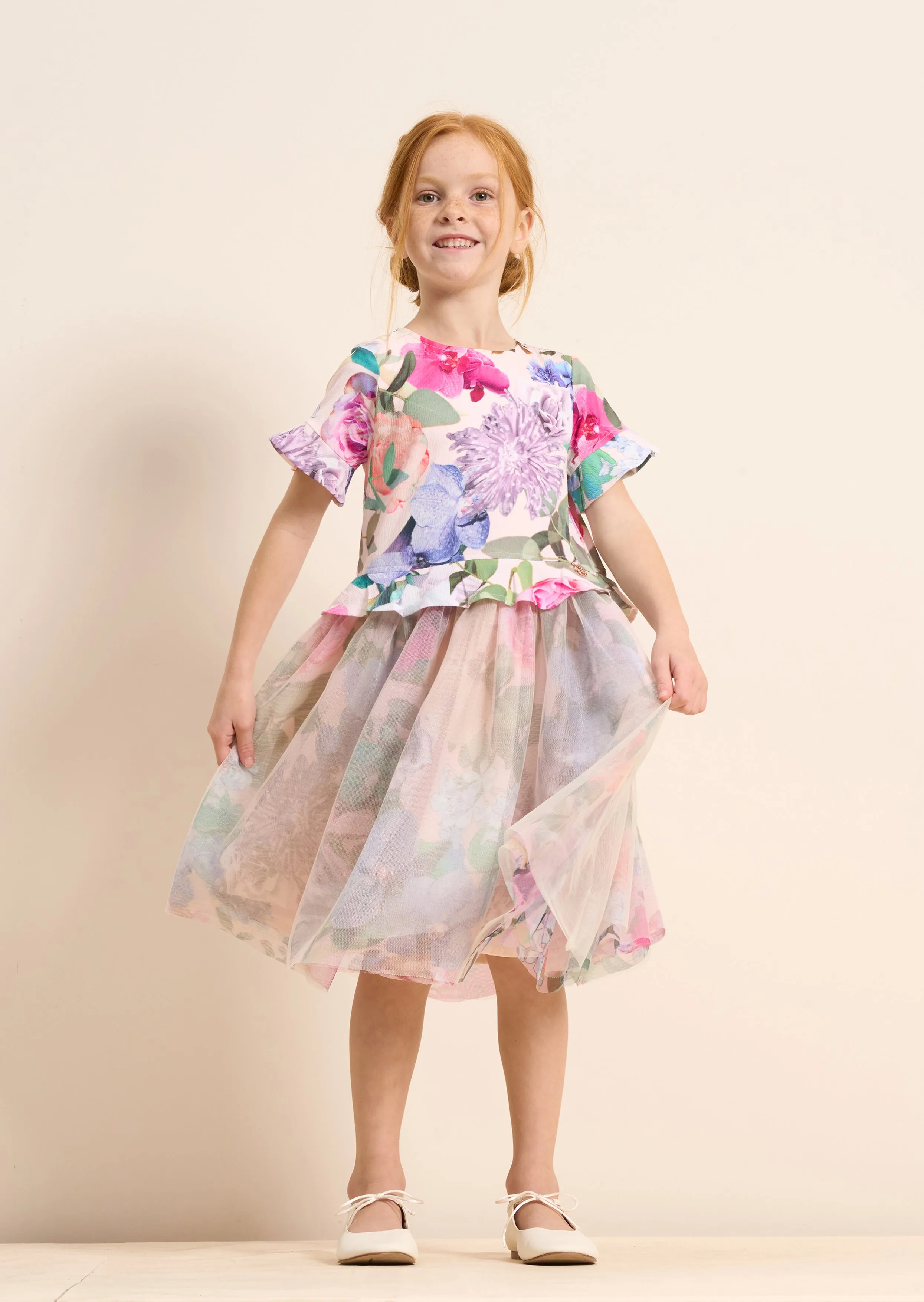 Azalea Floral Ballerina Dress