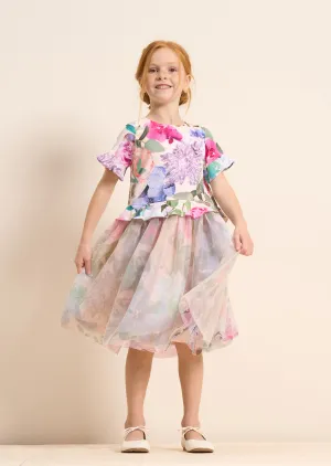 Azalea Floral Ballerina Dress