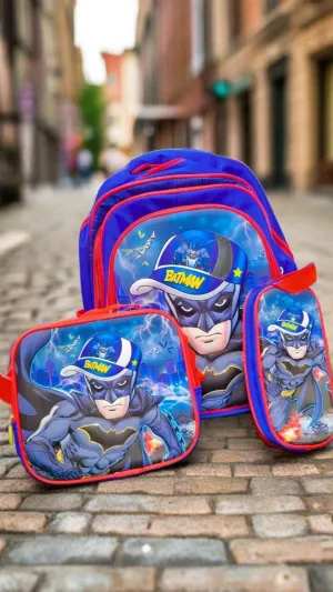 Batman 3-Piece Backpack