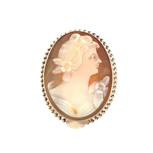 BCJ Estate Jewelry Yellow Gold Cameo Ring