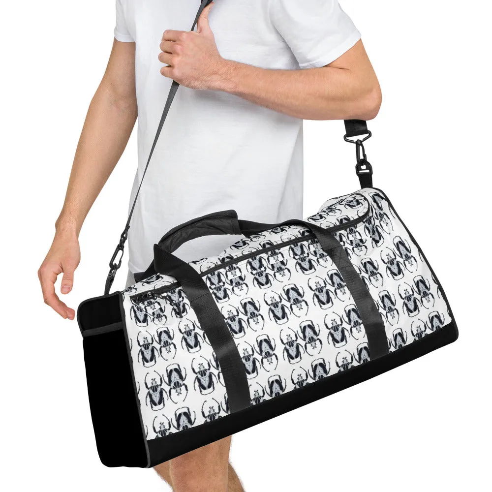 Black & White Bugs Duffle Bag