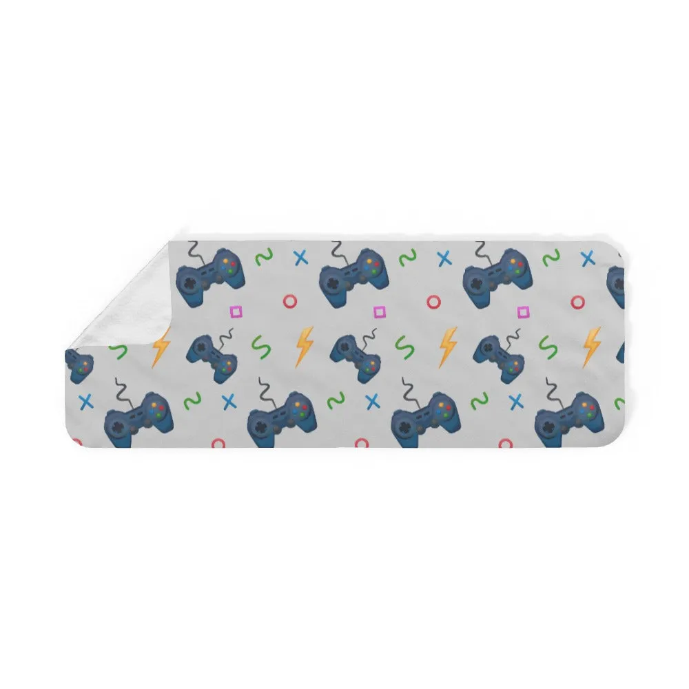Blanket Scarf - Pale Grey Gaming