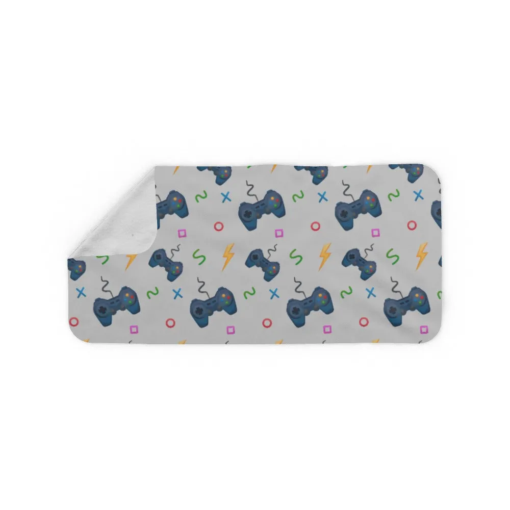 Blanket Scarf - Pale Grey Gaming