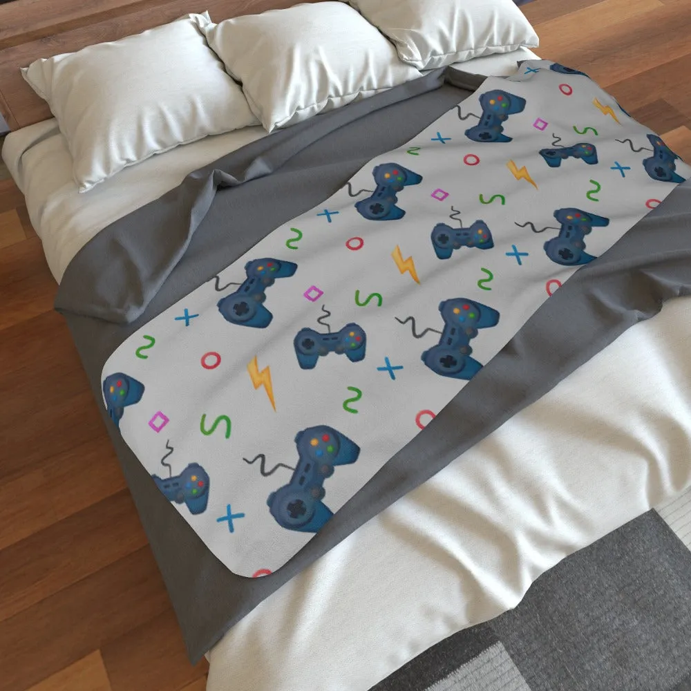 Blanket Scarf - Pale Grey Gaming
