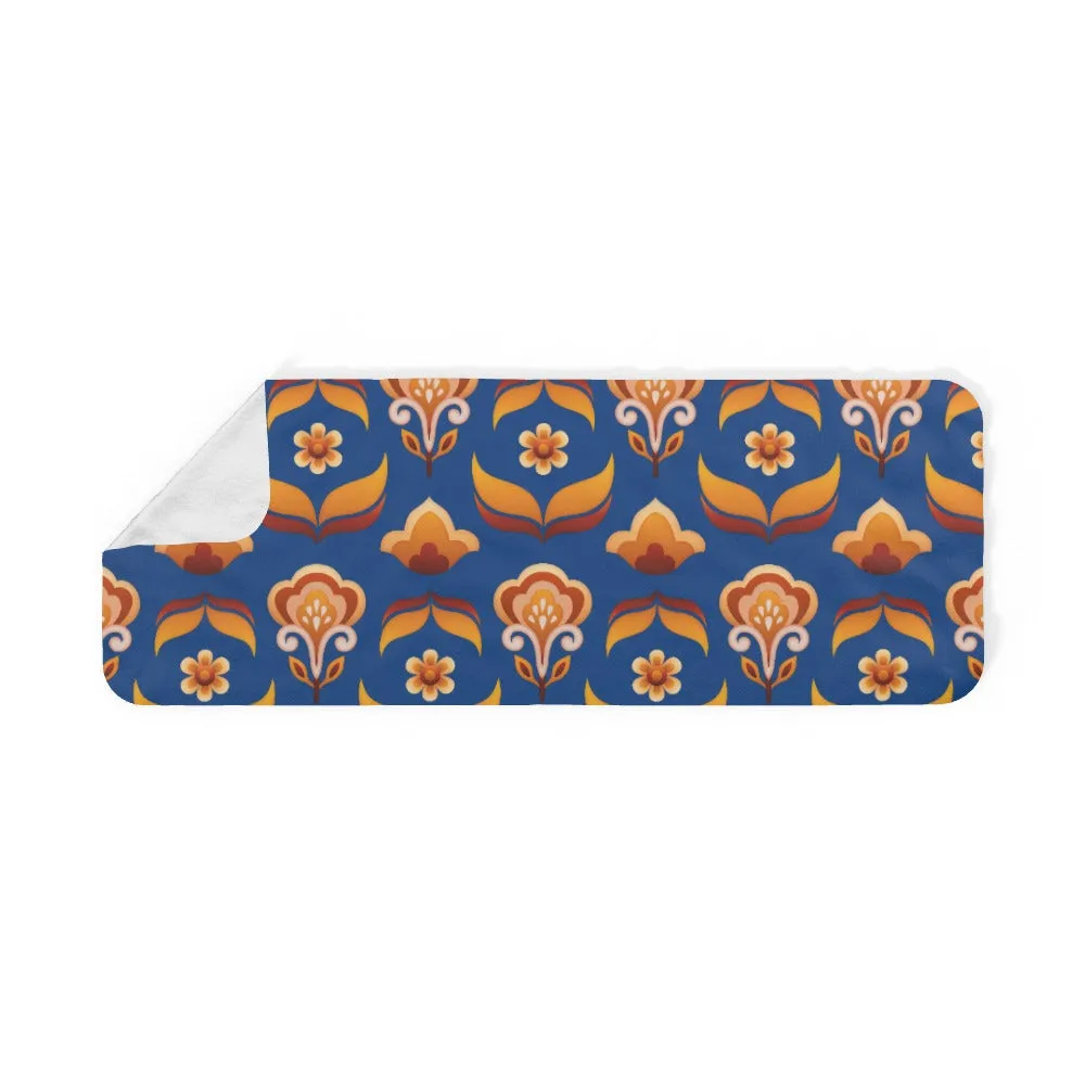 Blanket Scarf - Stamen Blue