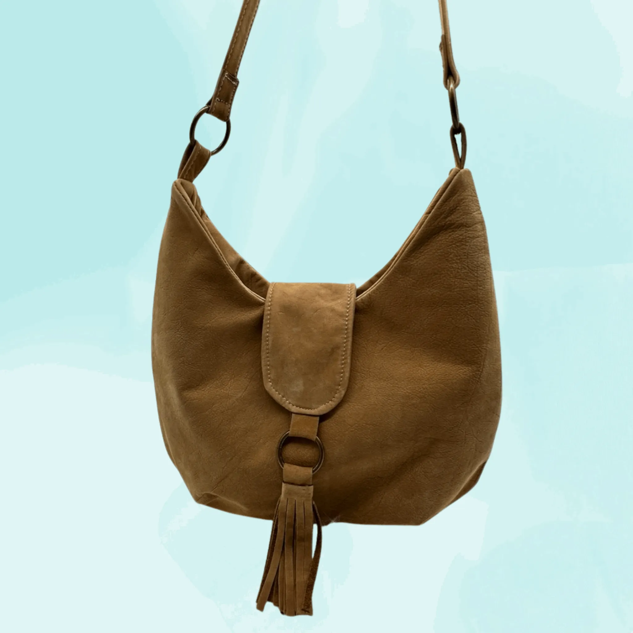 Boho Suede Handbag