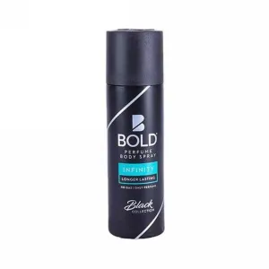 BOLD INFINITY  BLACK BODY SPRAY 120ML