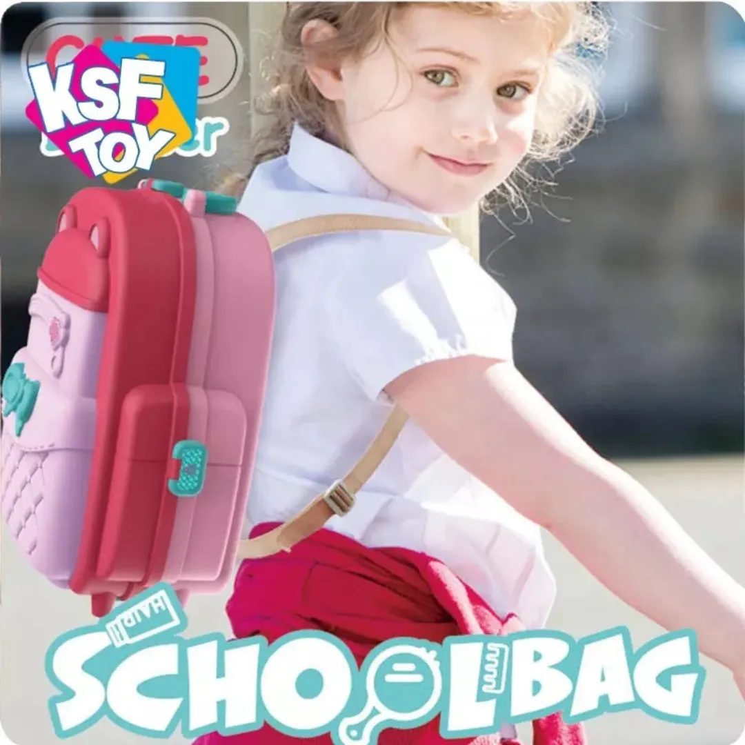BOWA 2 in 1 Cute Dresser School Bag 3 