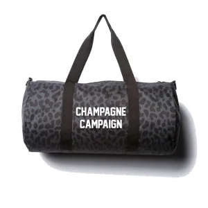 CHAMPAGNE CAMPAIGN [DAY TRIPPER DUFFEL BAG // BLACK CHEETAH]
