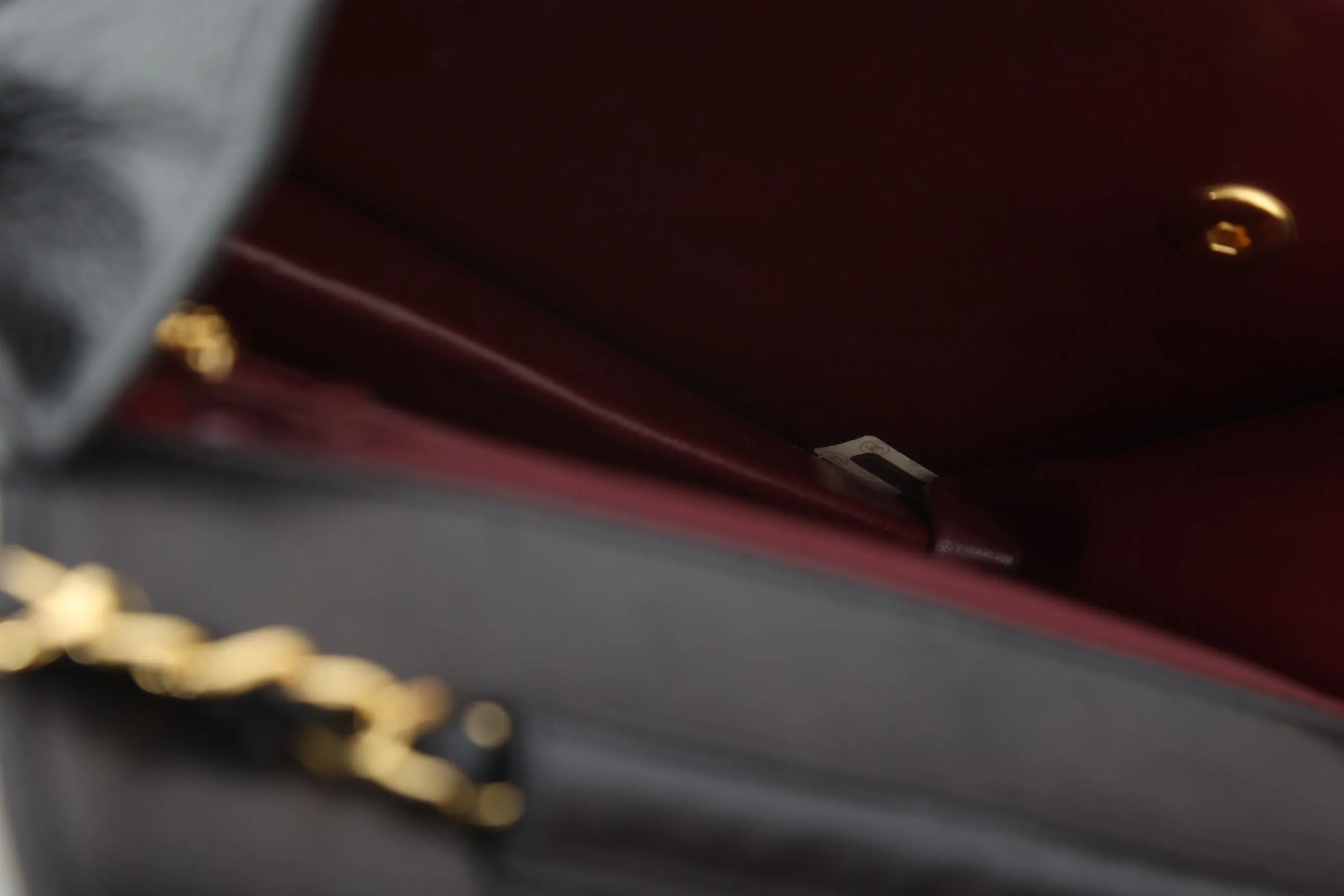 Chanel Lambskin Double Turnlock Mini Briefcase