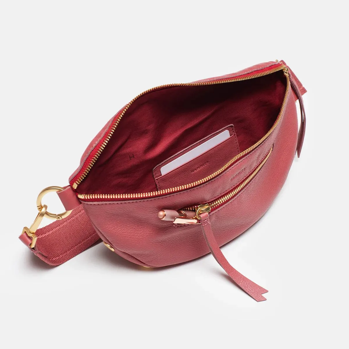 CHARLES CROSSBODY MED - Rouge Pink/Brushed Gold