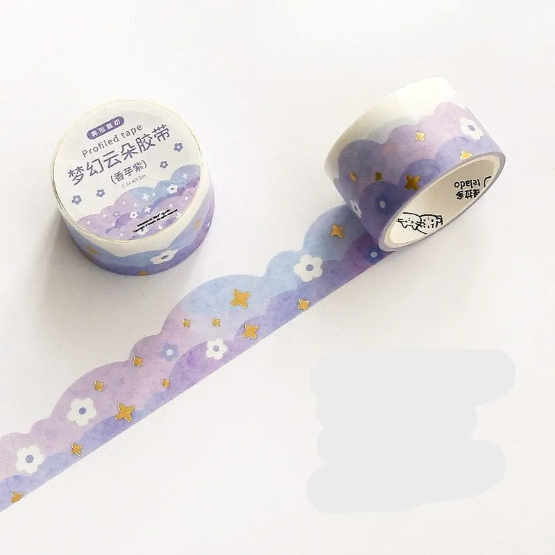 Charming Clouds Washi Tape: 7 designs to choose from ☁️