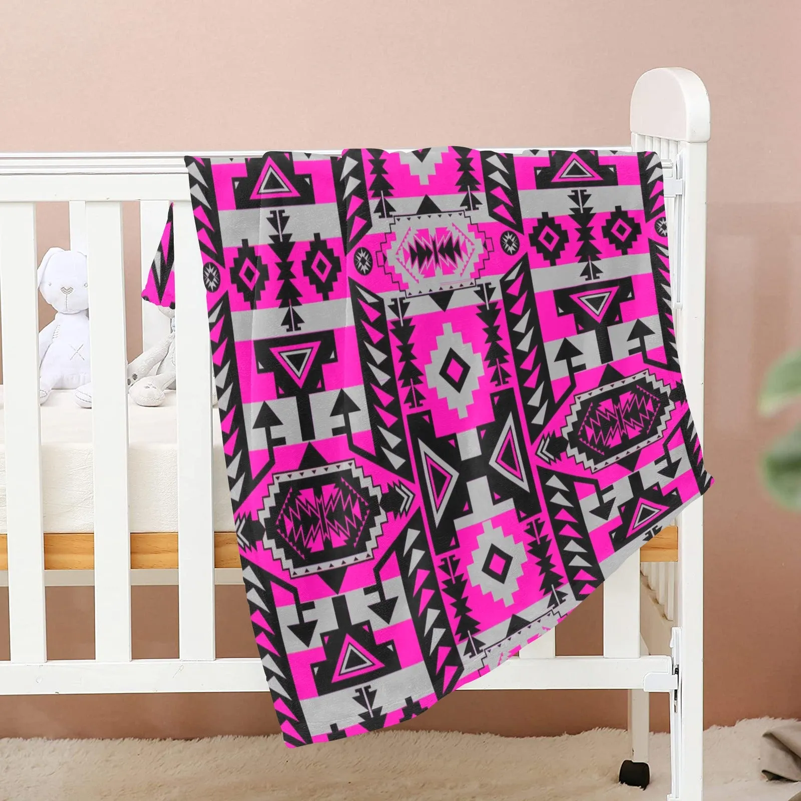 Chiefs Mountain Stunning Sunset Baby Blanket 40"x50"