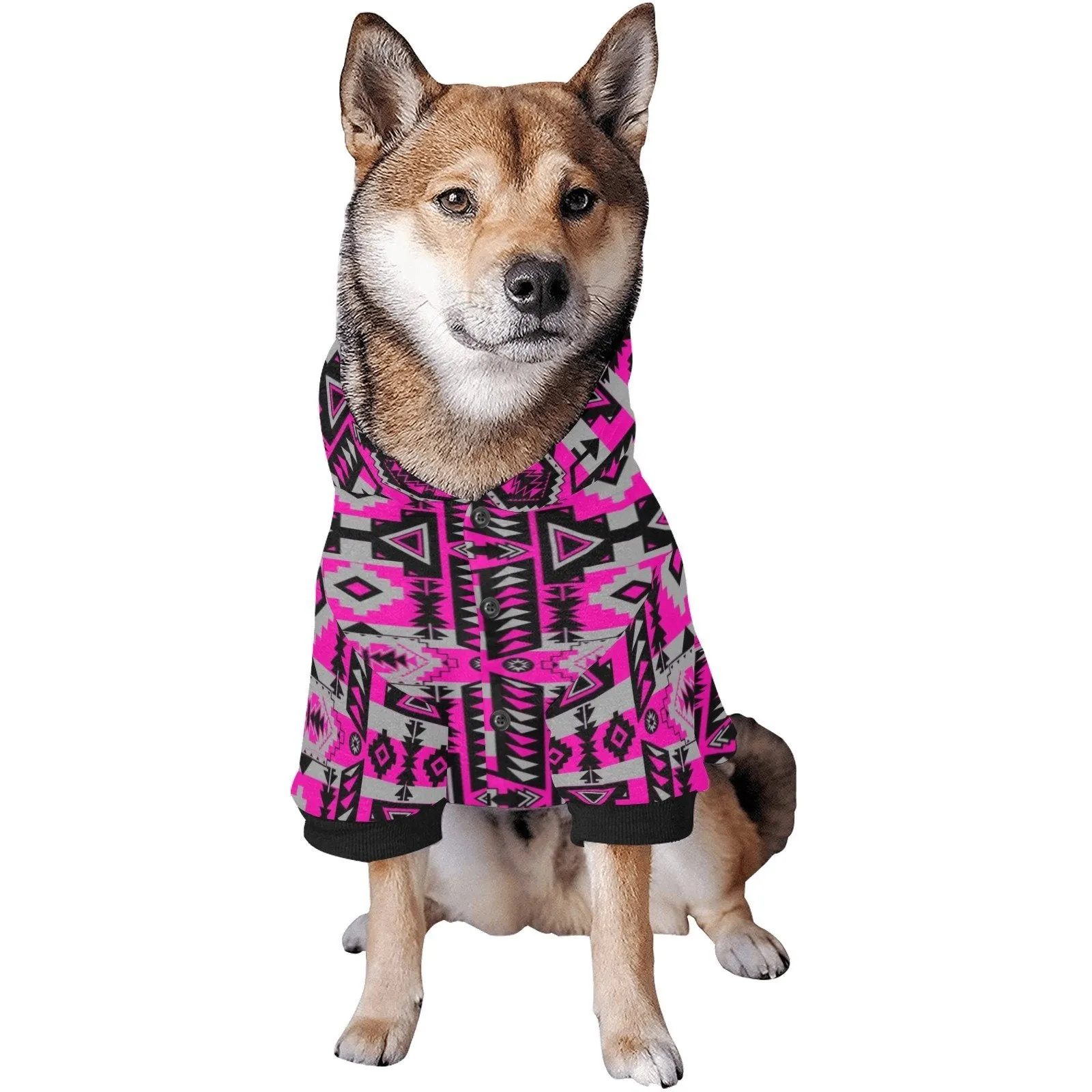 Chiefs Mountain Stunning Sunset Pet Dog Hoodie