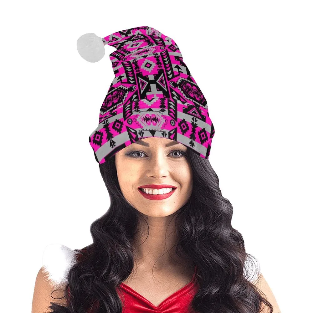 Chiefs Mountain Stunning Sunset Santa Hat