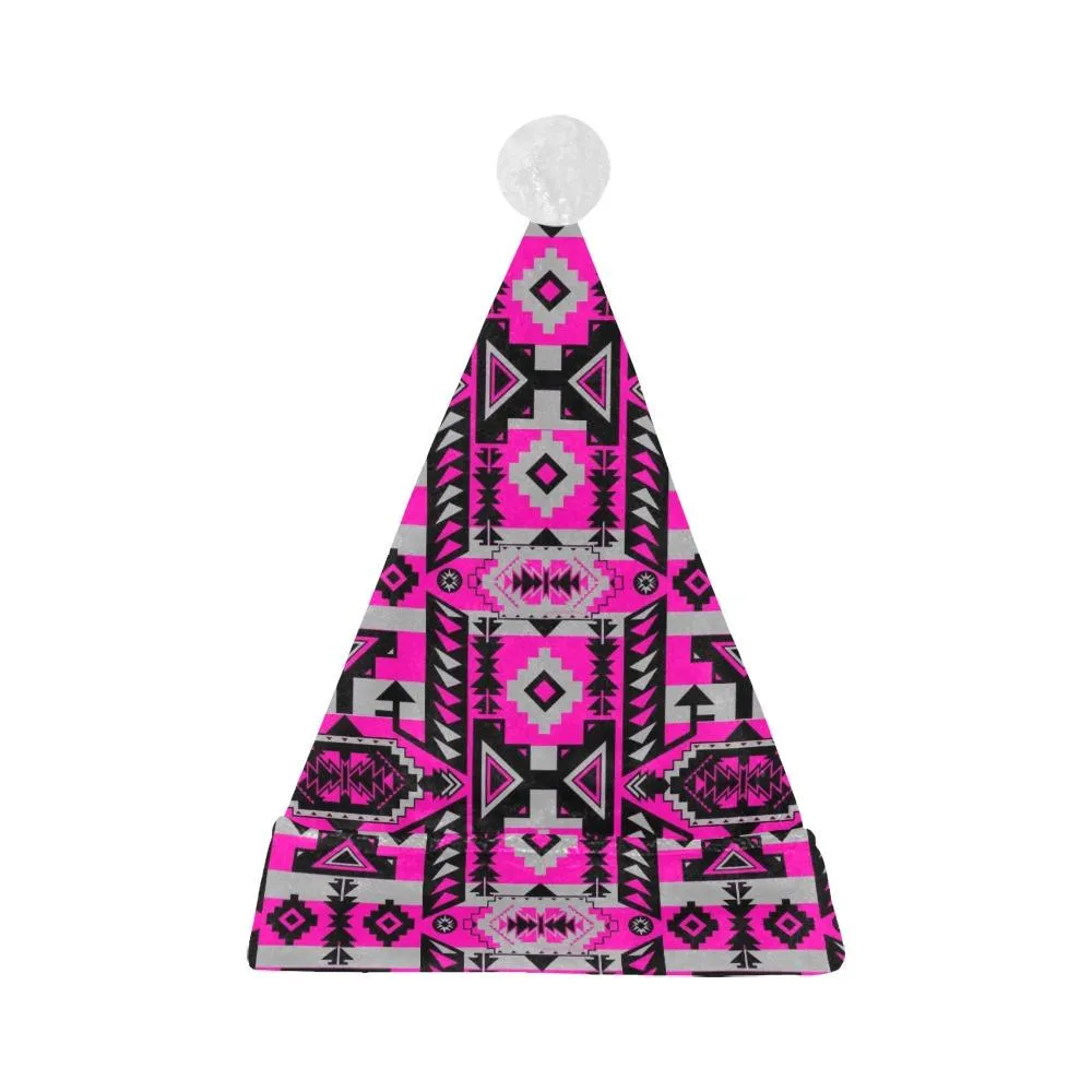 Chiefs Mountain Stunning Sunset Santa Hat