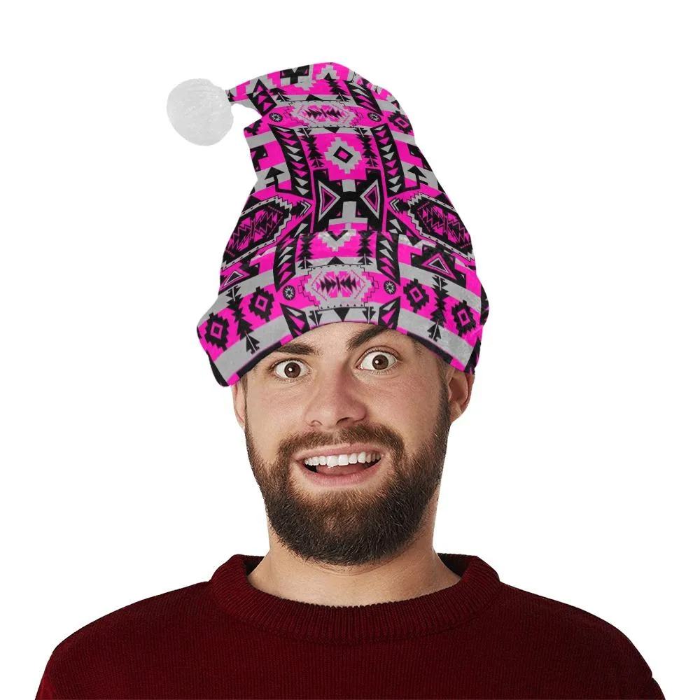 Chiefs Mountain Stunning Sunset Santa Hat