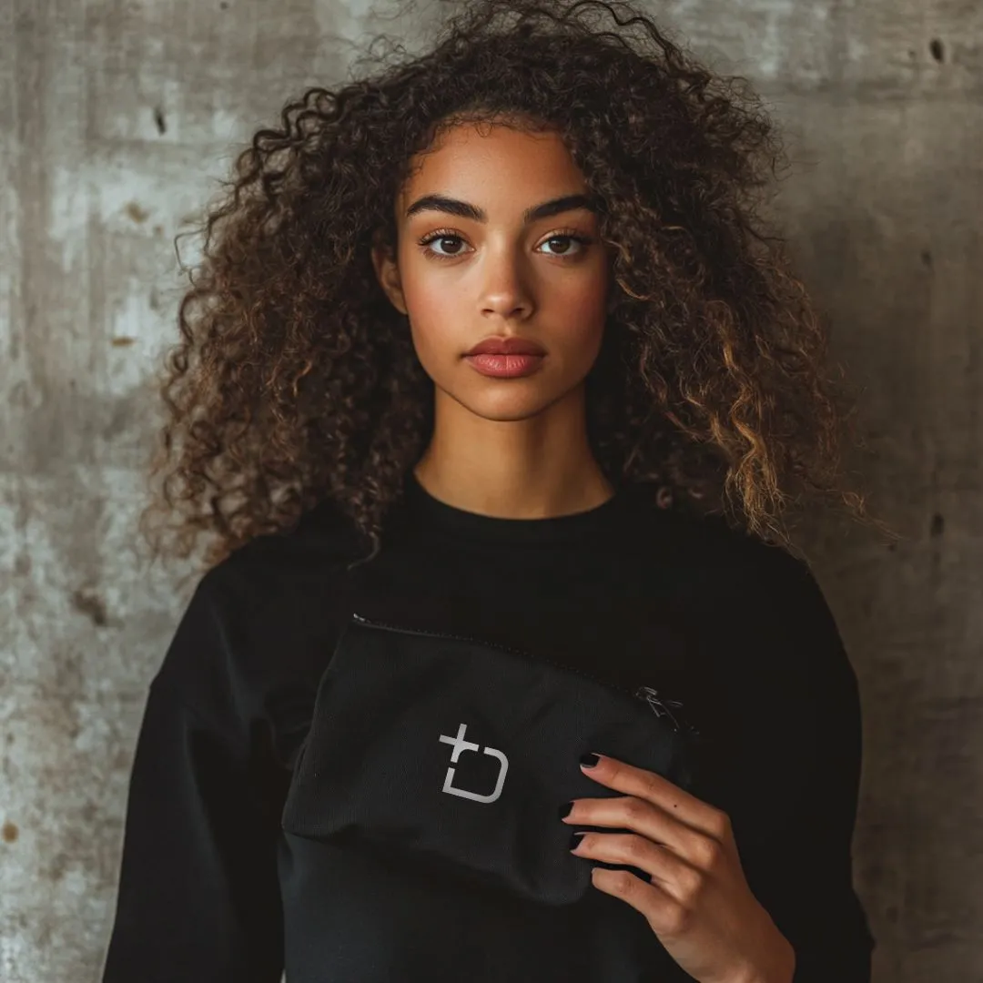 Cotton Cosmetic Bag
