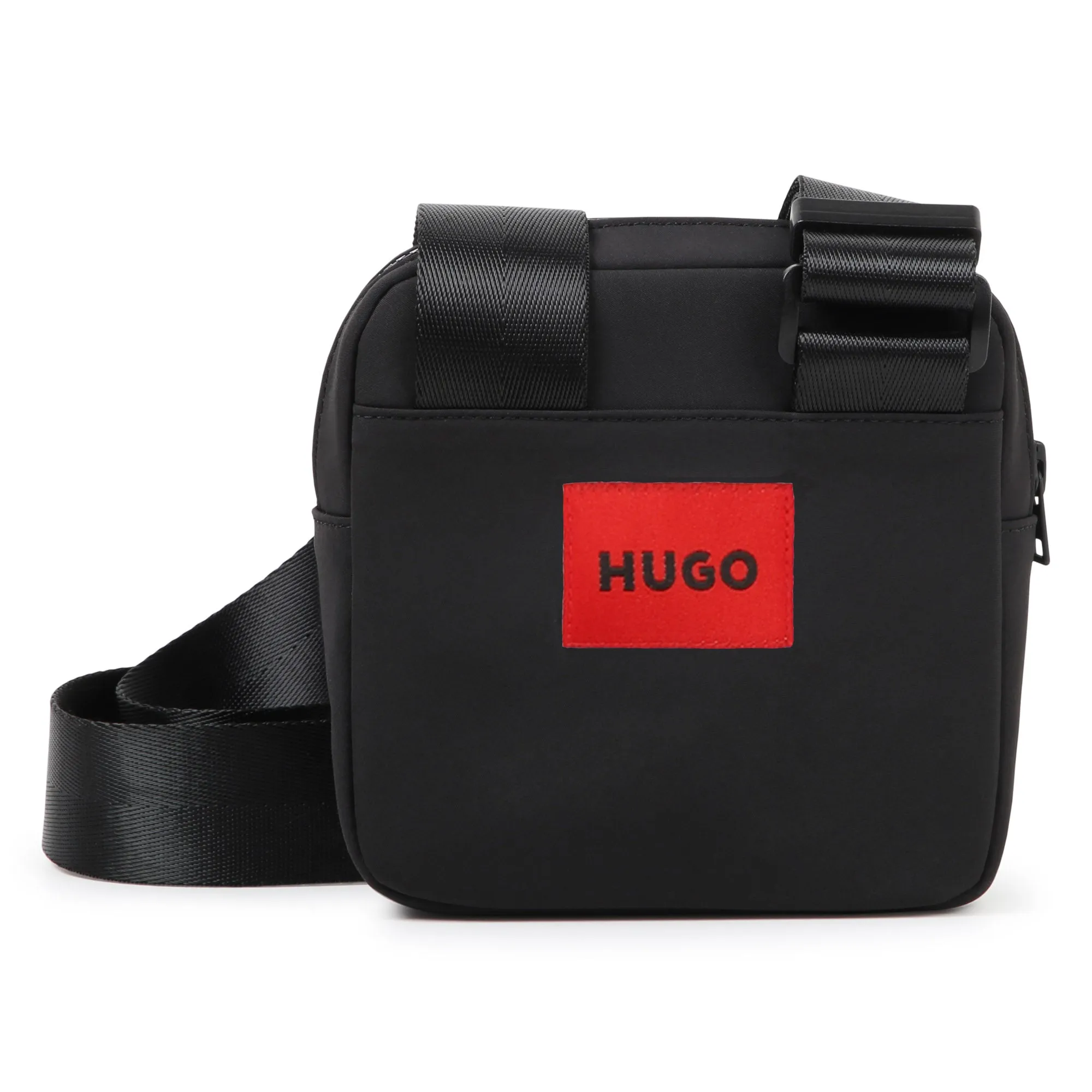 crossbody bag hugo logo - black-09b