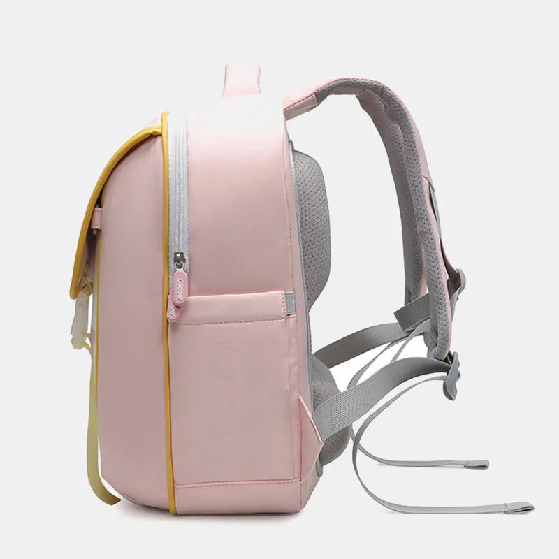 Cute Dot Girls Backpack Elementary School Bags Middle Bookbag