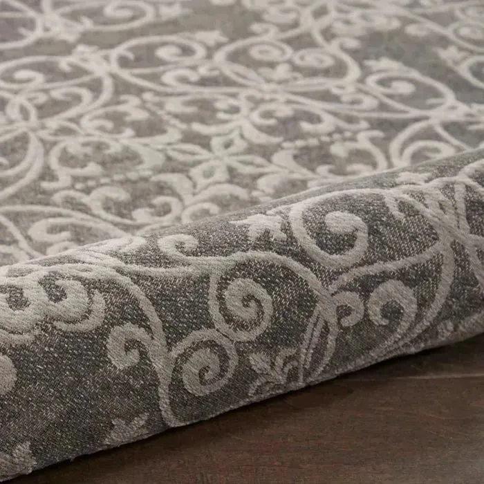 Damask DAS01 Grey Rug
