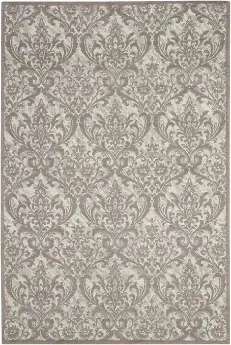 Damask DAS02 Ivory/Grey Rug