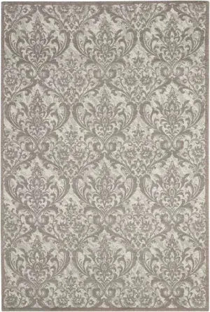 Damask DAS02 Ivory/Grey Rug