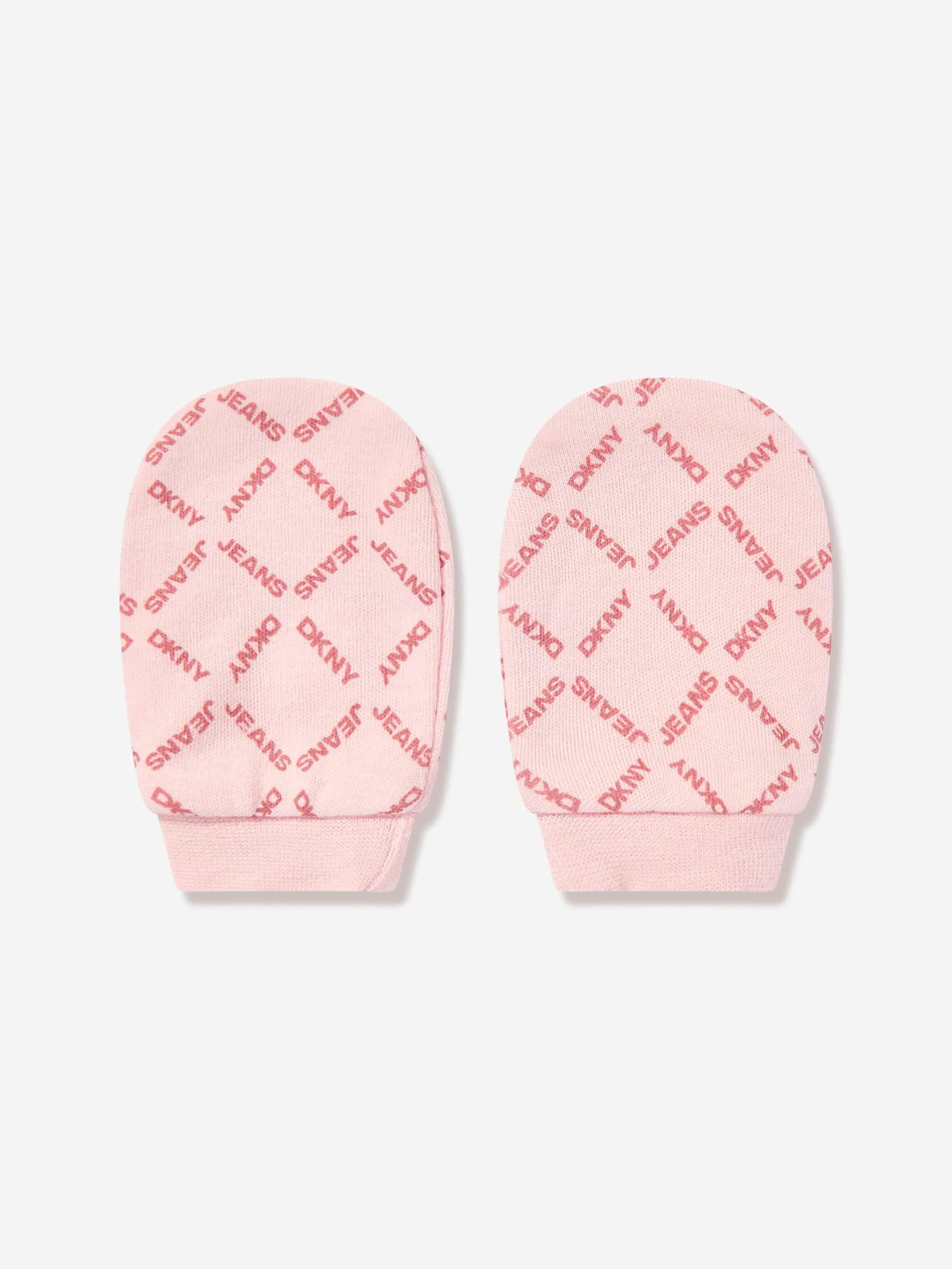 DKNY Baby Girls 5 Piece Babygrow Set in Pink