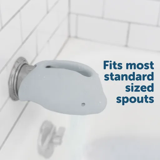 Dolphin Bath Spout Cover - Blue