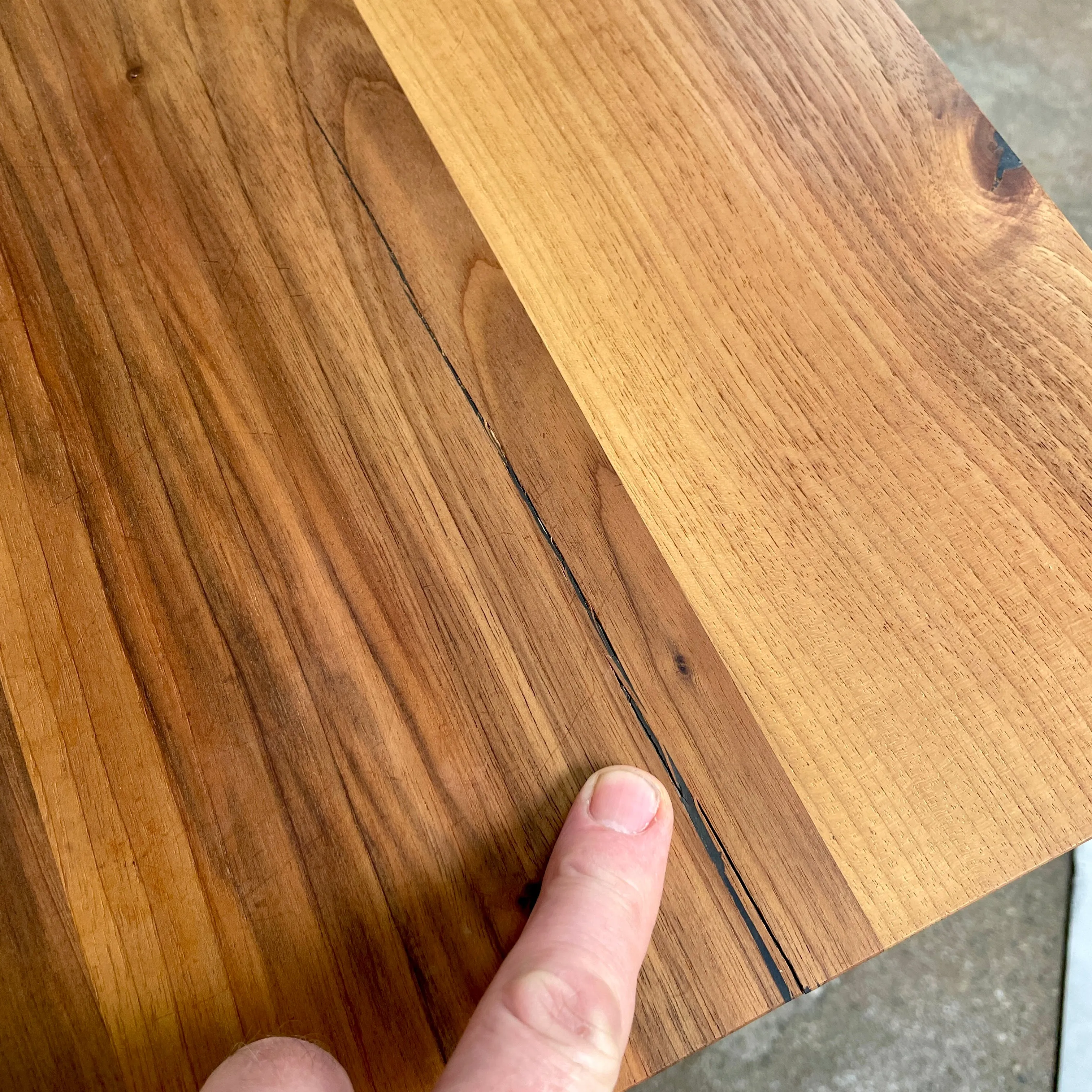 e15 Ponte Oak High Table