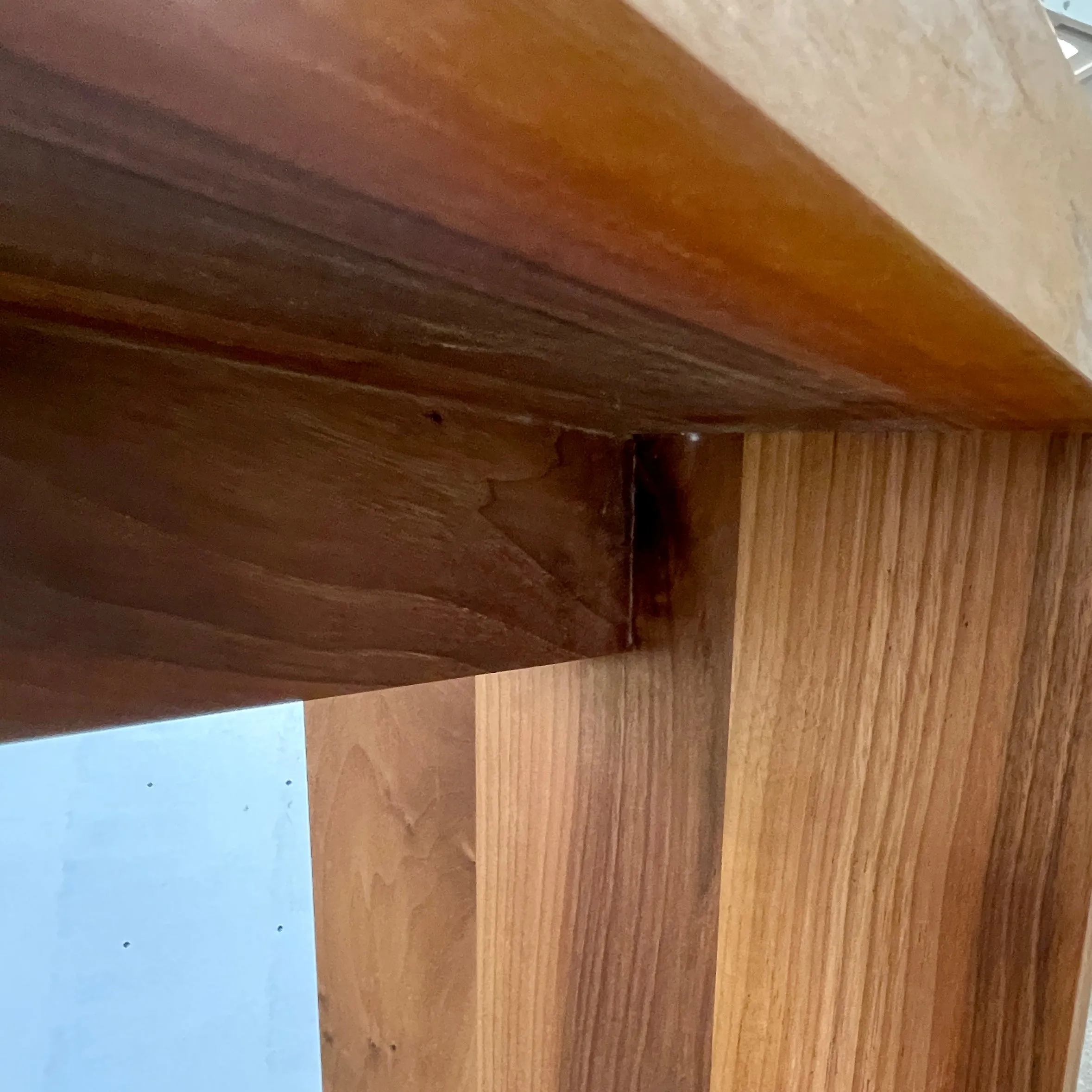 e15 Ponte Oak High Table