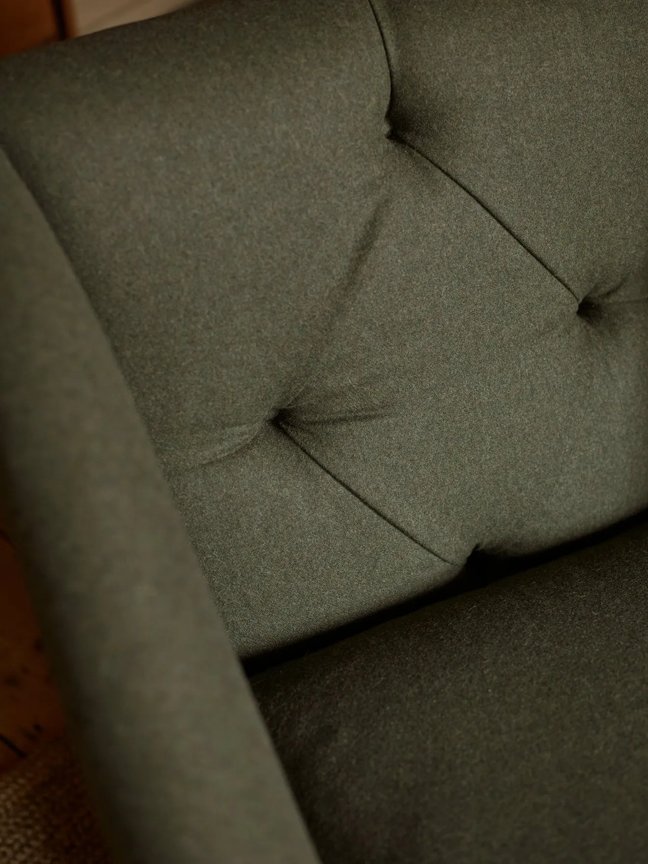 Elbert Armchair, Grey Wool